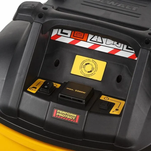 DeWalt Nass-Trockensauger DWV901L-QS, 30 Liter, 1400 Watt, Staubklasse L 6