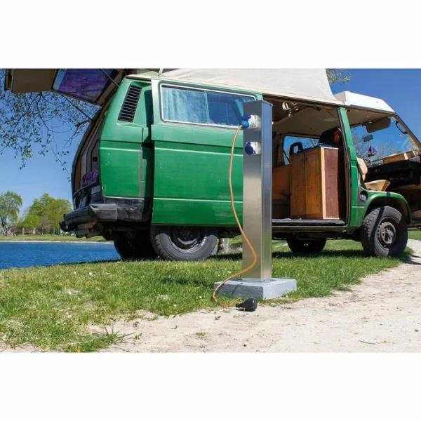 AS SCHWABE As-Schwabe Kabeltrommel 10170 Camping, 25m, Außen, IP44, 1 X CEE, 2 X Schutzkontakt, 2,5 Mm² 7