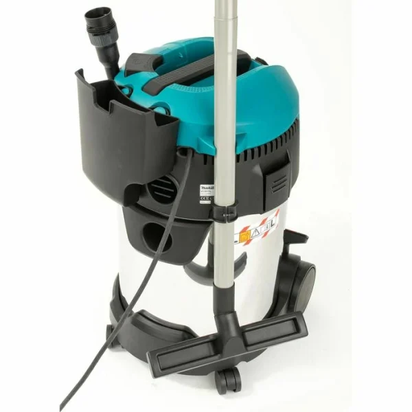 Makita Nass-Trockensauger VC3011L, Türkis, 30 Liter, 1000 Watt, Staubklasse L 3