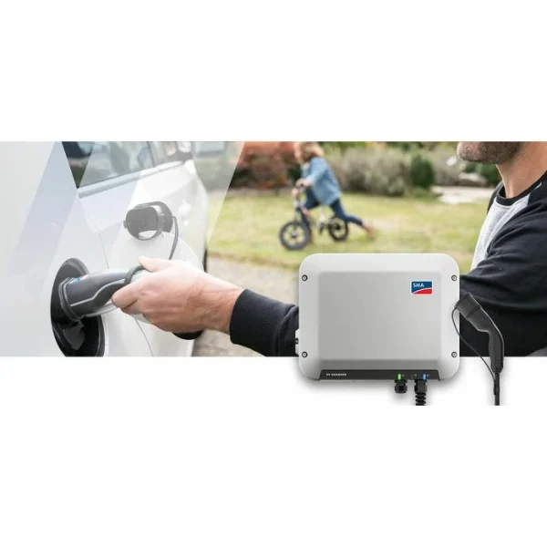 SMA Wallbox EVC22-3AC-10, Ausstellungsstück 22 KW, Typ 2, MID, Kabel 5 M 3
