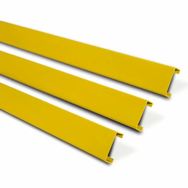 Moravia Rammschutzgeländer Planke, Länge 1200mm, Stahl 100x40mm, Querbalken 5