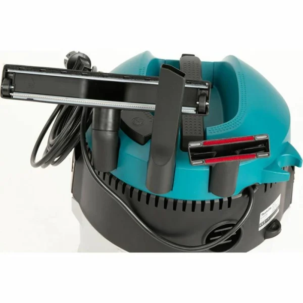 Makita Nass-Trockensauger VC2512L, Türkis, 25 Liter, 1000 Watt, Staubklasse L 3