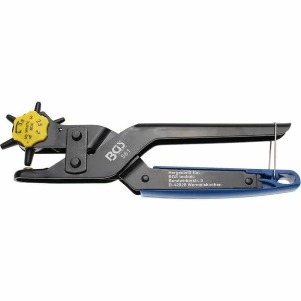 BGS Technic BGS-technic Lochzange 561, Revolverlochzange, Verstellbar, 2 – 4,5 Mm 1