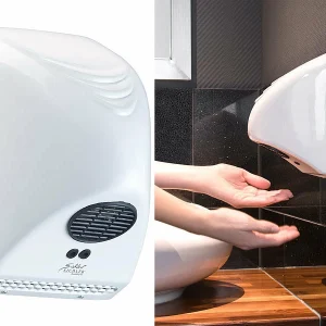 Sichler Haushaltsgeräte Sichler Händetrockner Gastro:2er-Set Automatische Elektrischer Händetrockner Zur Wandmontage 18