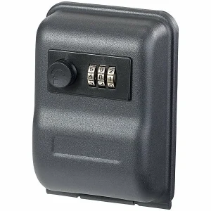 Xcase Schlusselsafe:Mini-Schlüssel-Safe Zur Wandmontage, 0,8-mm-Stahl, Zahlenschloss 10