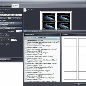 Markt+Technik MUT Druckvorlage Software:Visitenkarten-Druckerei 8.5 Gold Edition 18