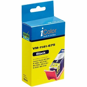 IColor ColorPack CANON (ersetzt PGI-525BK/CLI-526BK/C/M/Y/GY) Mit Chip 24