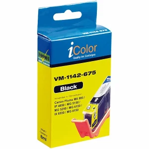 IColor Patrone Für CANON (ersetzt CLI-526BK), Photo-black Mit CHIP 6