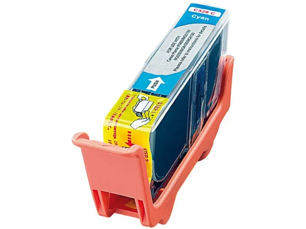 IColor Patrone Für CANON (ersetzt CLI-526C), Cyan Mit CHIP 1
