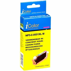 IColor Tintenpatrone ColorPack Canon (ersetzt PGI-550 BK / CLI-551 BK/C/M/Y) 43