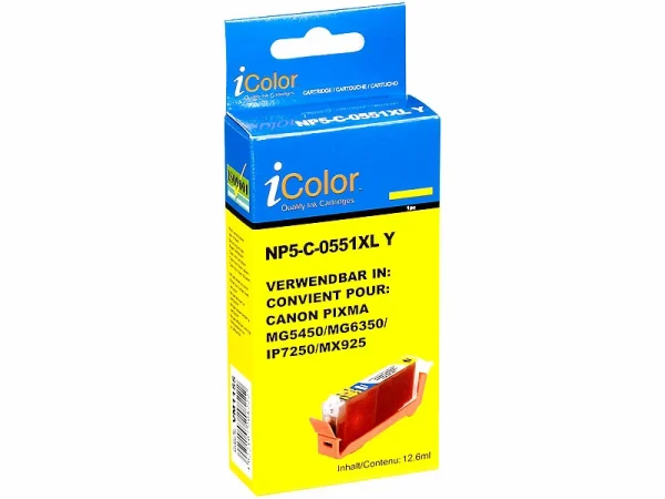 IColor Tintenpatrone ColorPack Canon (ersetzt PGI-550 BK / CLI-551 BK/C/M/Y) 11