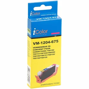 IColor Tintenpatrone Für Canon (ersetzt CLI-581M XXL), Magenta 6