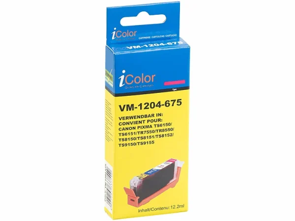 IColor Tintenpatrone Für Canon (ersetzt CLI-581M XXL), Magenta 3