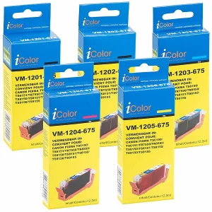 IColor ColorPack Canon (ersetzt PGI-580BK/CLI-581BK/C/M/Y XXL) 16