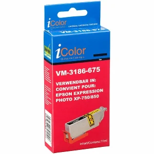 IColor ColorPack Für Epson (ersetzt T2438 / 24XL), BK/C/M/Y/LC/LM 18