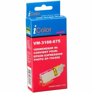 IColor ColorPack Für Epson (ersetzt T2438 / 24XL), BK/C/M/Y/LC/LM 28