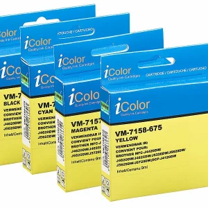 IColor Colorpack Für Brother (ersetzt LC-223), BK/C/M/Y 17
