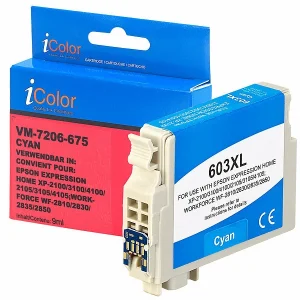 IColor Tinten-Patronen-Pack Für Epson-Drucker (ersetzt C13T03A24010 / 603XL) 26