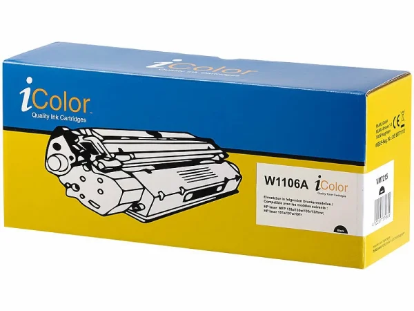 IColor Kompatibler Toner Für HP Laser MFP135a/w/r, HP Laser 107a/w/r, Schwarz 3