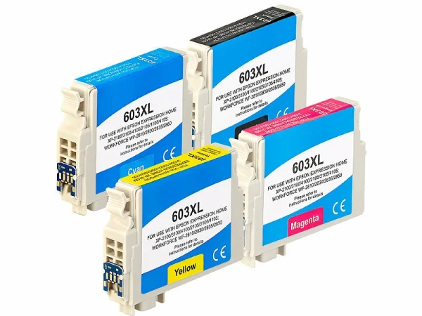 IColor Tinten-Patronen-Pack Für Epson-Drucker (ersetzt C13T03A24010 / 603XL) 3