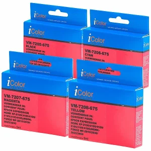 IColor Tinten-Patronen-Pack Für Epson-Drucker (ersetzt C13T03A24010 / 603XL) 18