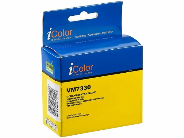 IColor Tintenpatrone Für Canon (ersetzt Canon CL561XL), Cyan, Magenta, Yellow 1